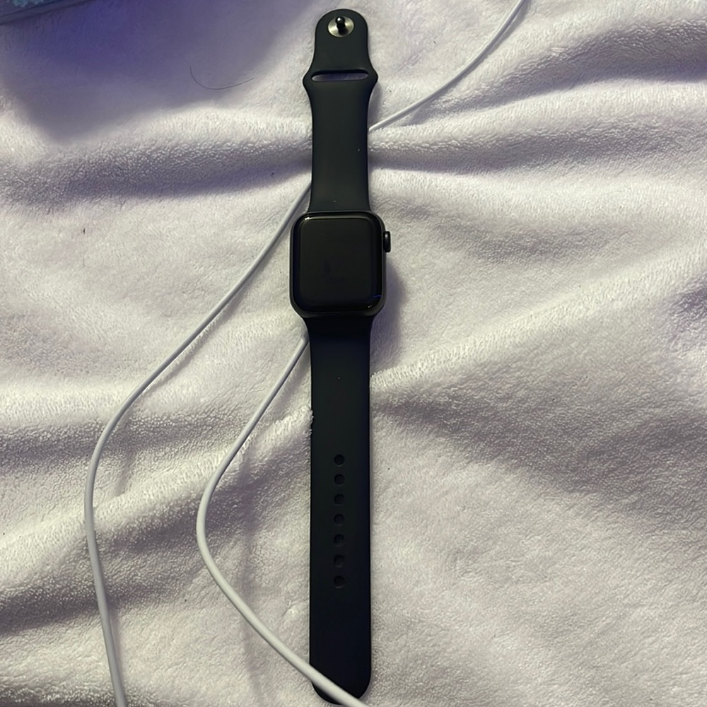 This is a 40mm apple watch series 6 and is been worn for twice.